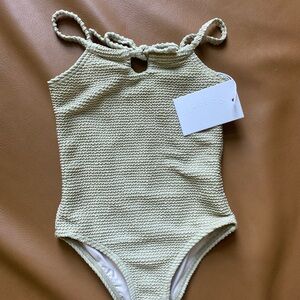 Kids Sage One Piece Swimsuit | 3T